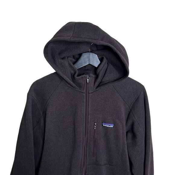 Patagonia Hooded Brown Better Sweater Mens Medium - Picture 2 of 5